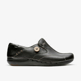 Un Loop Black Leather | Clarks online