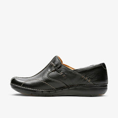 Un Loop Black Leather | Clarks online