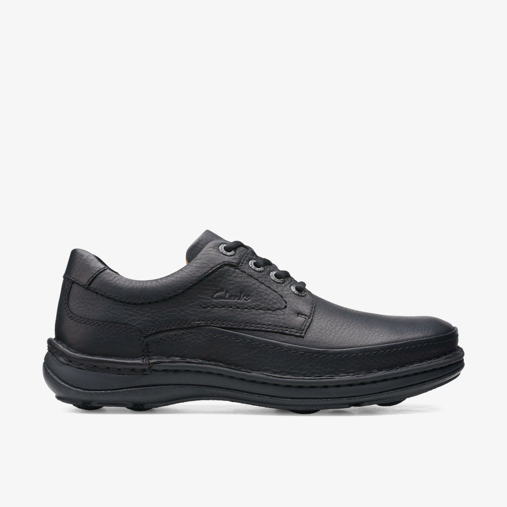 Nature Three Black Leather | Clarks for sale
