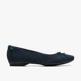 Candra Light Navy Suede | Clarks online