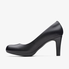 Adriel Viola Black Leather | Clarks discount