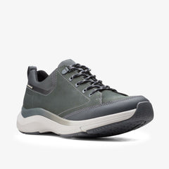 Wave 2.0 Vibe Dark Grey Nubuck | Clarks outlet