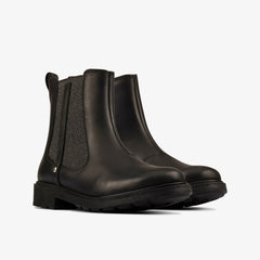 Astrol Orin Kid Black Leather | Clarks Sale