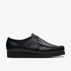 Wallabee Black Leather | Clarks Sale