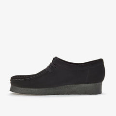 Wallabee Black Suede | Clarks discount