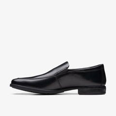 Howard Edge Loafer Black Leather | Clarks for sale