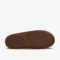 Home Mocc Slipper Tan Suede | Clarks for sale