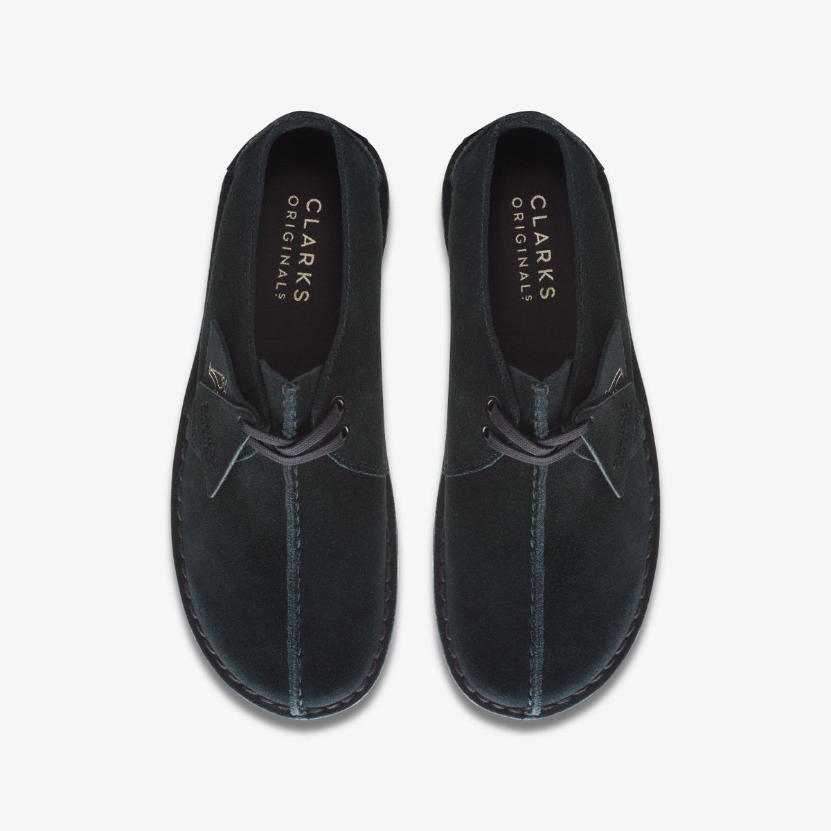 Desert Trek Black Suede | Clarks for sale