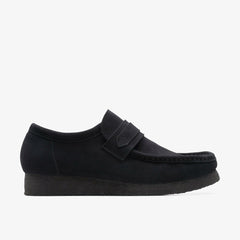 Wallabee Loafer Black Suede | Clarks discount