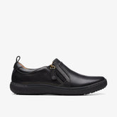 Nalle Lilac Black Leather | Clarks on Sale