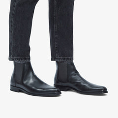 Craft Arlo Top Chelsea Boot Black Leather | Clarks outlet