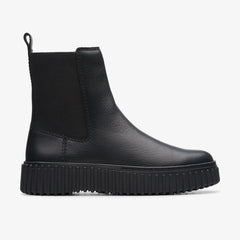 Torhill Maple Ankle Boot Black Leather | Clarks outlet