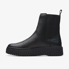Torhill Maple Ankle Boot Black Leather | Clarks outlet