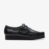 Wallabee Black Crocodile | Clarks on Sale