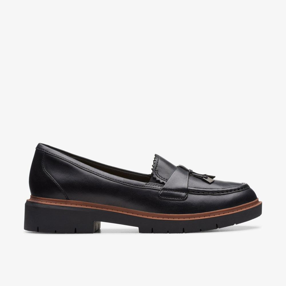 Westlynn Bella Black Leather | Clarks for sale