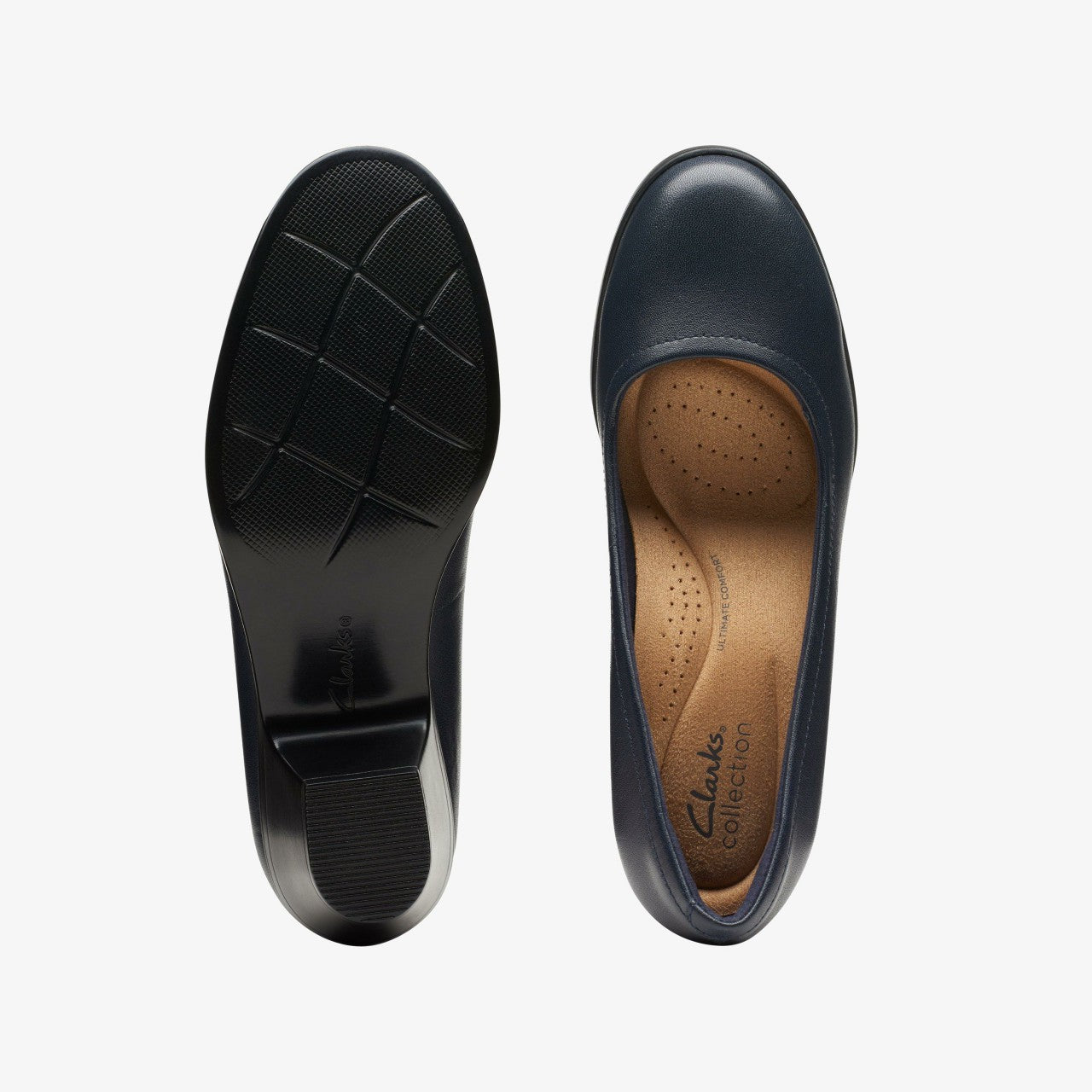 Emily2 Ruby Navy Leather | Clarks online