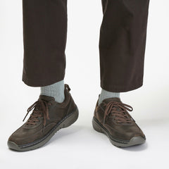 Clarks Pro Lace Dark Brown Tumbled | Clarks online
