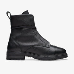 Rixley Lace Black Leather | Clarks on Sale