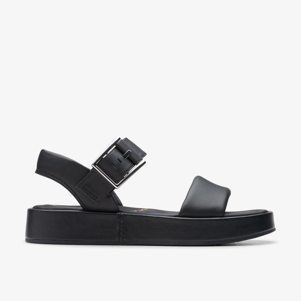 Alda Strap Black Leather | Clarks online