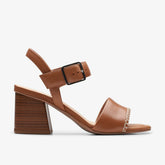 Siara 65 Buckle Tan Leather | Clarks discount