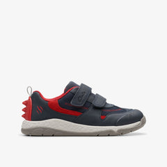 Steggy Tail Kid Navy | Clarks for sale