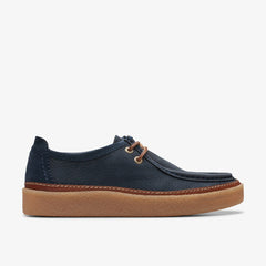 Clarkwood Moc Navy Nubuck | Clarks on Sale