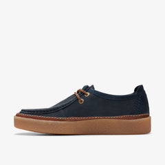 Clarkwood Moc Navy Nubuck | Clarks on Sale