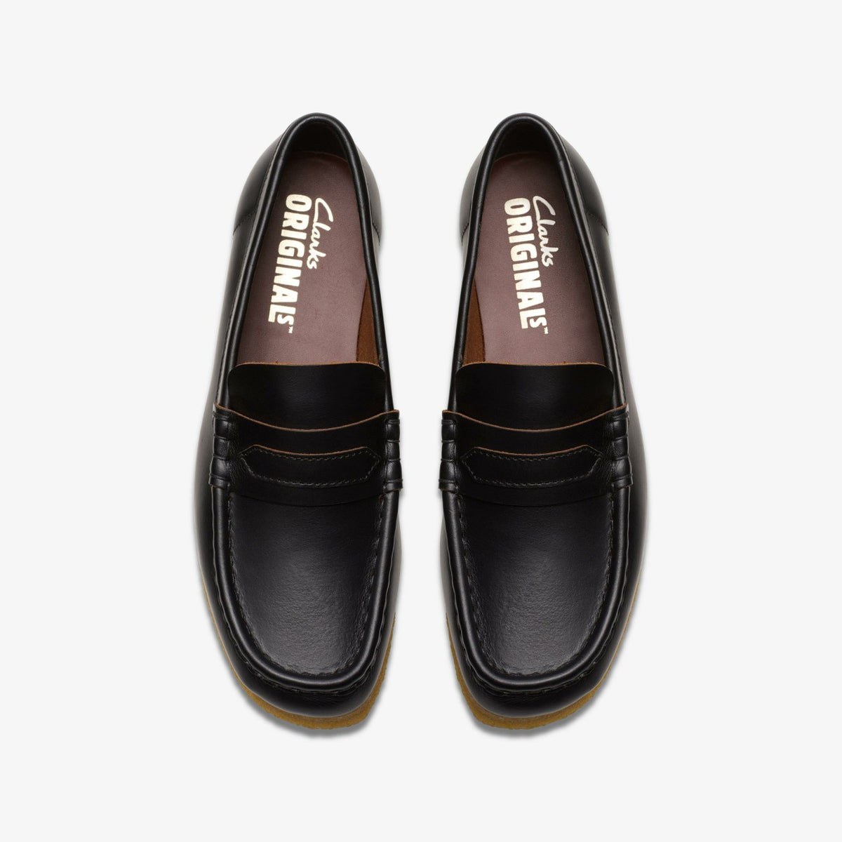 Wallabee Loafer Black Smooth Leather | Clarks outlet
