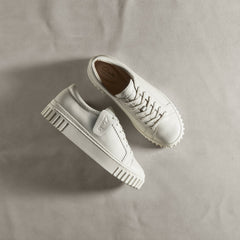 Mayhill Walk Off White Leather | Clarks on Sale