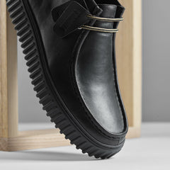 Torhill Hi Black Leather | Clarks outlet