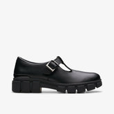 Evyn Bar Youth Black Leather | Clarks Sale