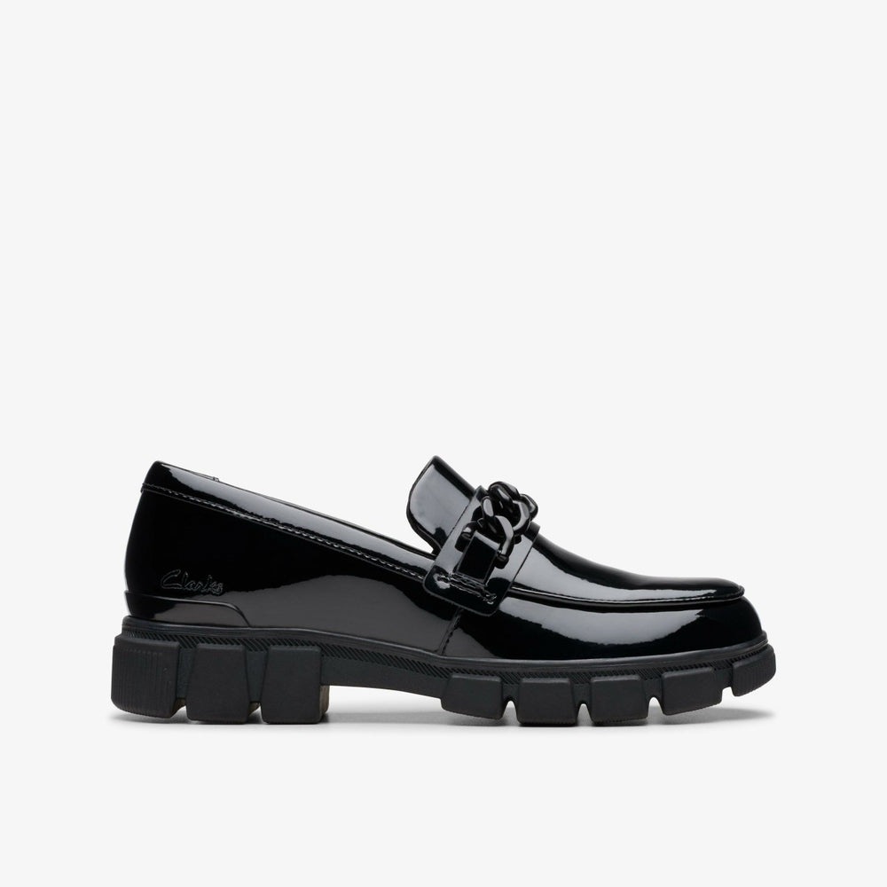 Evyn Walk Kid Black Patent | Clarks discount
