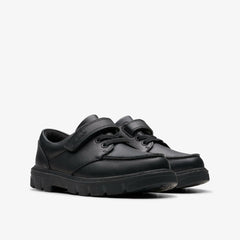 Lorcam Edge Kid Black Leather | Clarks for sale