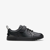Oslo Flare Kid Black Leather | Clarks online