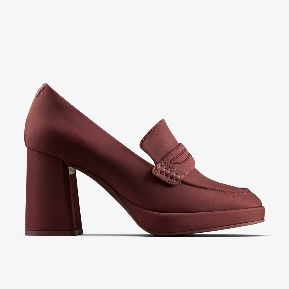 Martine Rose Loafer 2 Oxblood Textile | Clarks for sale