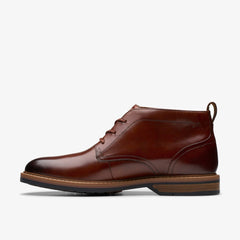 Aldwin Chukka Mid Tan Leather | Clarks discount