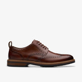 Aldwin Limit Brogue Mid Tan Leather | Clarks online