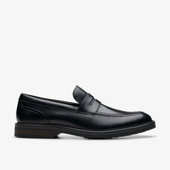 Aldwin Step Loafer Black Leather | Clarks on Sale