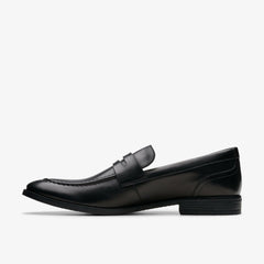 Brandon Step Loafer Black Leather | Clarks on Sale