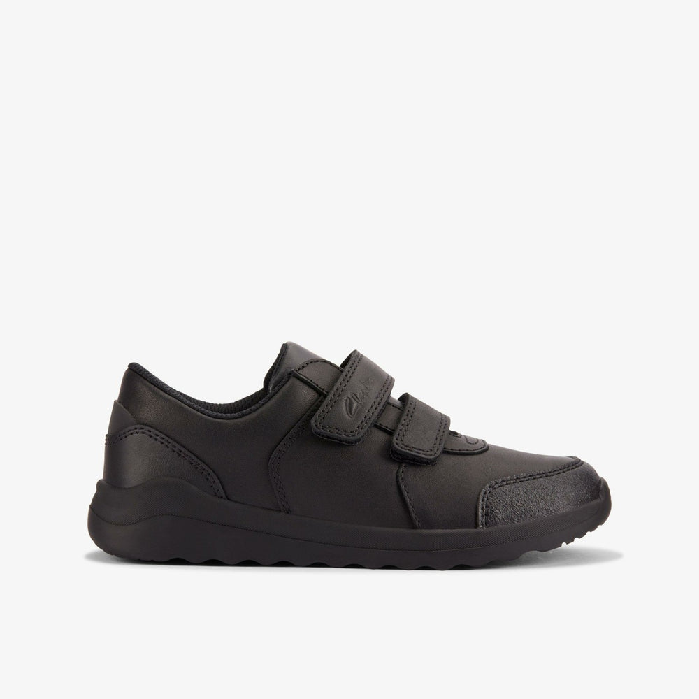 Daze Step 2 Kid Black Leather | Clarks outlet