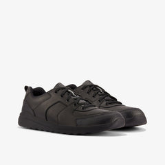 Daze Loop 2 Youth Black Leather | Clarks Sale