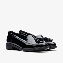 Havisham Edge Loafer Black Patent | Clarks for sale
