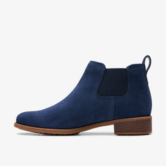 Havisham Top Ankle Boot Navy Suede | Clarks Sale