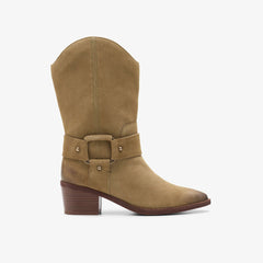 Morzine Rise Dark Sand Suede | Clarks Sale