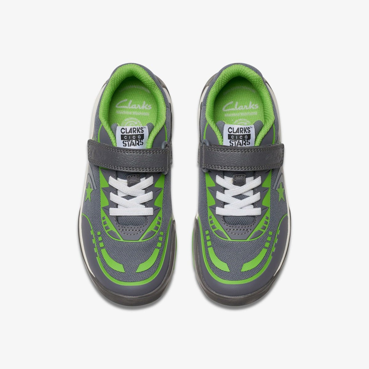 Cica Star Flex Kid Grey/Green | Clarks online