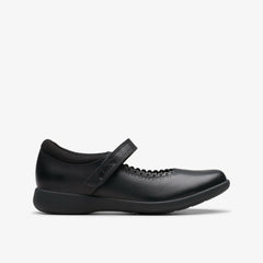 Etch Pure Kid Black Leather | Clarks outlet