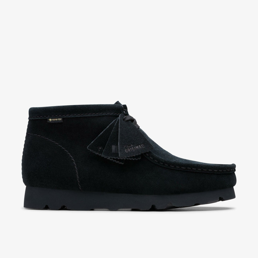 Wallabee Boot GORE-TEX Black Suede | Clarks discount