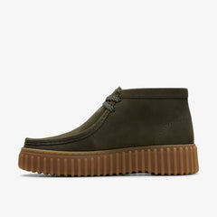 Torhill Moss Dark Green Nubuck | Clarks outlet