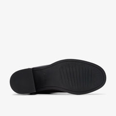 Chamberly Top Black Leather | Clarks Sale