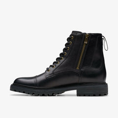 Clarkridge Hi Black Leather | Clarks for sale